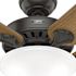 Hunter Fan 52" Pro'S Best Ceiling Fan With LED And Pull Chain, Noble Bronze