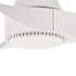 Hunter Fan 52" Mosley Ceiling Fan, Damp Rated, Fresh White