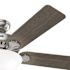 Hunter Fan 52" Pro'S Best Ceiling Fan With LED And Pull Chain, Brushed Nickel