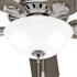 Hunter Fan 52" Pro'S Best Ceiling Fan With LED And Pull Chain, Brushed Nickel