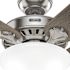Hunter Fan 52" Pro'S Best Ceiling Fan With LED And Pull Chain, Brushed Nickel
