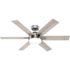 Hunter Fan 52" Georgetown Hunter Fanexpress Ceiling Fan With Led, Brushed Nickel