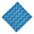 Rubbermaid Commercial Hygen Blue 16"X16" Microfiber Cloth Package Of 12