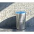 Alpine Industries 26 Gallon  Stainless-Steel Round Perforated Bin With Lid