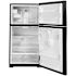 GE ENERGY STAR 21.9 Cu. Ft. Top-Freezer Refrigerator,icemaker, Ada, Black