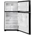 GE ENERGY STAR 21.9 Cu. Ft. Top-Freezer Refrigerator, Ada, Black