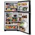 GE ENERGY STAR 21.9 Cu. Ft. Top-Freezer Refrigerator, Ada, Black