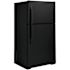 GE ENERGY STAR 21.9 Cu. Ft. Top-Freezer Refrigerator, Ada, Black