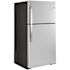 GE ENERGY STAR 21.9 Cu.ft. Top-Freezer Refrigerator,icemaker, Stainless Steel