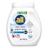 All Mighty Pacs Free Clear Laundry Detergent 80 Pods/Tub Case Of 4