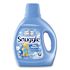 Blue Sparkle Cuddle-Up Fresh Liquid Fabric Conditioner 66oz Bottle Case Of 6