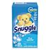 Fabric Softener Sheets Blue Sparkle Scent 200/Box Case Of 6