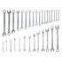 Wiha 31 Piece Combination Wrench Tray Set - SAE And Metric