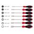 Wiha 7 Piece Softfinish Nut Driver Set - Inch