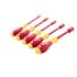 Wiha 5 Piece Insulated Softfinish Nut Driver Set - Inch