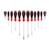 Wiha 12 Piece Softfinish Slotted And Phillips Screwdriver Set