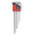 Wiha 9 Piece Ergostar Ball End Hex L-Key Set - Metric