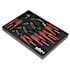 Wiha 5 Piece Classic Grip V-Jaw Tongue And Groove Pliers Tray Set