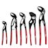 Wiha 5 Piece Classic Grip V-Jaw Tongue And Groove Pliers Tray Set