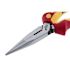 Wiha Insulated Industrial Long Nose Pliers W/ Cutters 8"