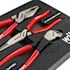 Wiha 3 Piece Classic Grip Plier And Cutters Tray Set