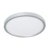 Seasons Edge 16" Round LED Flush Mount Fixture 27/30/35/40/50k Brush Nickel