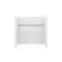 Swan Nextile 6030 Direct-To-Stud Four-Piece Alcove Tub Wall Kit In White