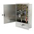 T&S Brass And Bronze Hose Reel Ctrl Cabinet W/Ctrl Vlv/Temp Gauge/Dual Chck Vlvs