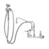 T&S Brass And Bronze Spray Assy 8" Wll Mnt Base 12" Add-On Faucet 104" Hse/Valve