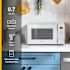Whirlpool 0.7 cu. ft. Countertop Microwave With Steam Clean, White