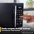 Whirlpool 0.7 cu. ft. Countertop Microwave With Steam Clean, Black