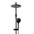 Niagara Conservation Shower Rail Kit W/ 8" Rain 6-Spray Handheld Showerhead