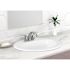 SeasonsÂ® 17" X 20" Oval Lavatory Sink White China