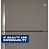 GE 17.5 Cu. Ft. Top-Freezer Stainless Steel Refrigerator