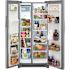 Frigidaire ENERGY STAR 22.6 Cu. Ft. Side By Side Refrigerator, Stainless Steel