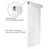 Champion 3.5 In. X 110 In. X 84 In. Standard Vertical Blind, White