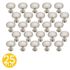 Seasons 1.25 In. Center-To-Center Round Satin Nickel Cabinet Knobs (25-Pack)
