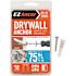 E-Z Ancor Twist-N-Lock 75 lbs. Drywall Anchors (50-Pack)