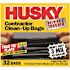 Husky 42 Gal. Heavy Duty Clean-Up Bags (32-Case)