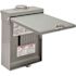 Square D QO 100 Amp 6-Space 12-Circuit Outdoor Main Lug Load Center with Cover