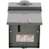Square D QO 100 Amp 6-Space 12-Circuit Outdoor Main Lug Load Center with Cover
