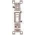 Leviton 15 Amp Single-Pole Switch, White (10-Pack) 1451-2WM