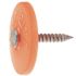 Grip-Rite 1 in. x 12-Gauge Plastic Round Cap Roofing Nail (3,000-Pack)