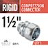 Halex 1-1/2 in. Rigid Compression Connector