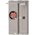 Square D Homeline 100 Amp 16-Space 24-Circuit Outdoor Ring-Type Overhead/Underground Surface Mount Main Breaker CSED