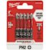 Milwaukee SHOCKWAVE Impact Duty 2 in. Phillips #2 Alloy Steel Screw Driver Drill Bit (5-Pack)