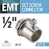 Halex 1/2 in. Electrical Metallic Tube (EMT) Set-Screw Connectors (5-Pack)