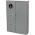 Homeline 400 Amp 30-Space 40-Circuit Outdoor Ring-Type Underground Main Breaker CSED with Class 320 Test Block Bypass