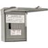 Square D Homeline 100 Amp 6-Space 12-Circuit Outdoor Main Lug Electrical Panel(HOM612L100RBCP)
