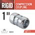 Halex 1 in. Rigid Compression Conduit Coupling